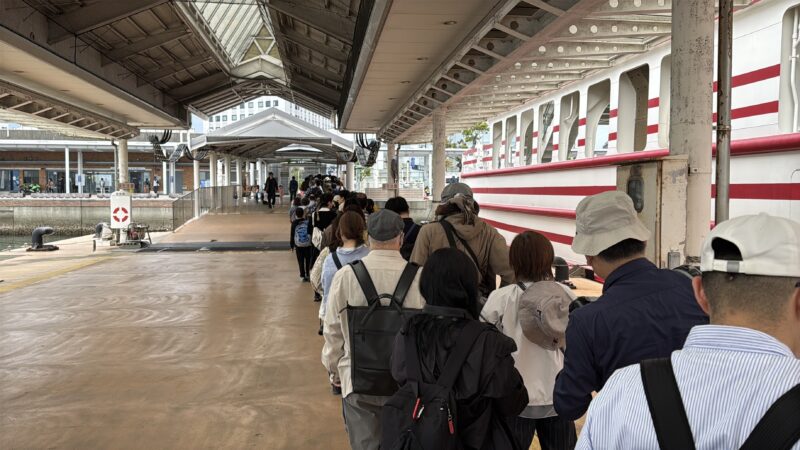 めおん号の様子